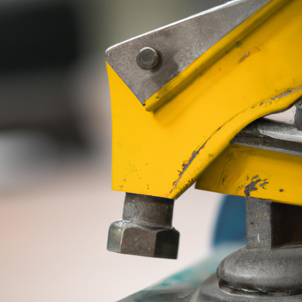 Gabelstapler im Lager, Fokus auf Sicherheit.