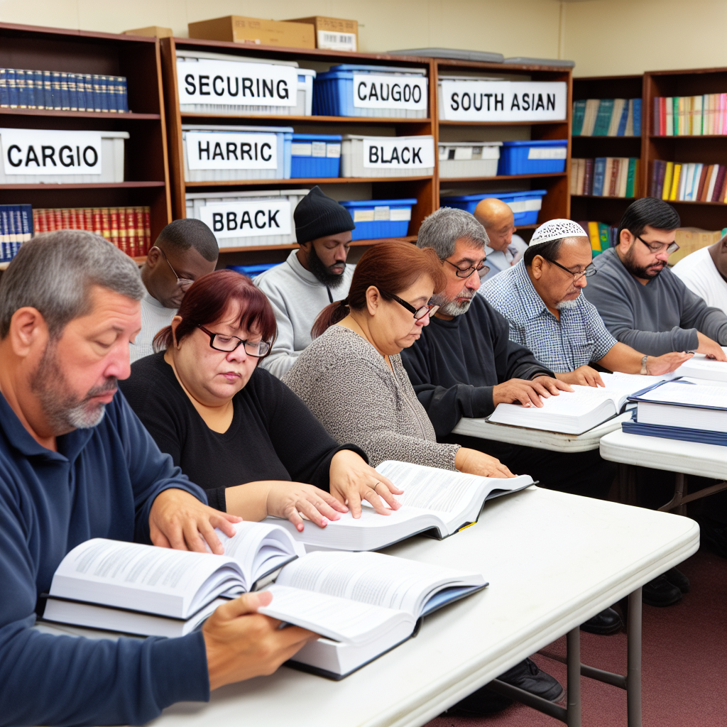 Ladungssicherungskurs im Weiterbildungszentrum, Teilnehmer studieren Regelwerke.