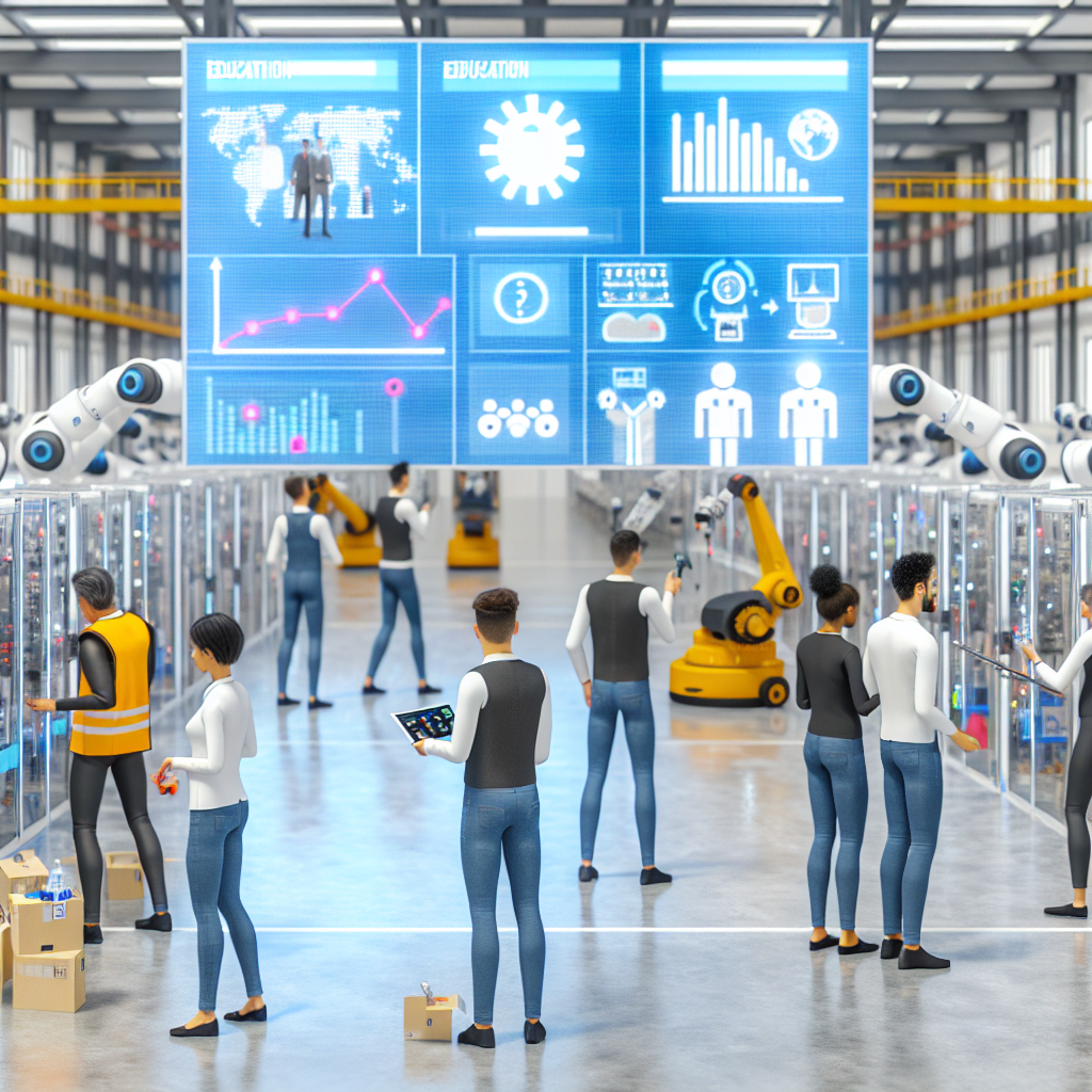 Moderne Logistik: Technik, Schulung, Sicherheit im Fokus.