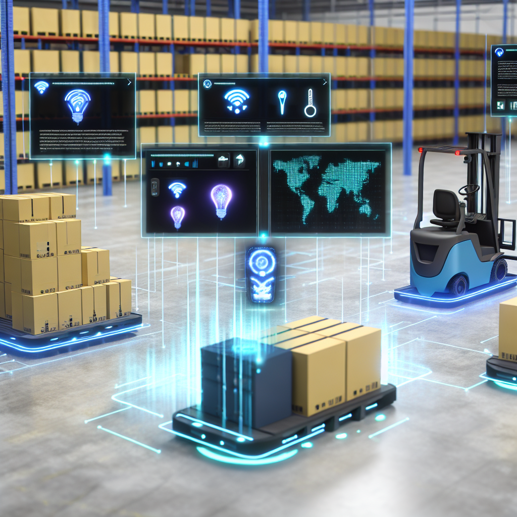 Technologie trifft Logistik: Sensoren, Gabelstapler, Weiterbildung.