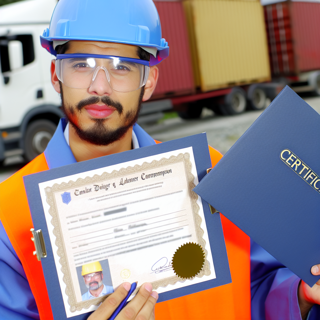 Zertifikate steigern Logistik-Mitarbeiters Karriere und Gehalt.