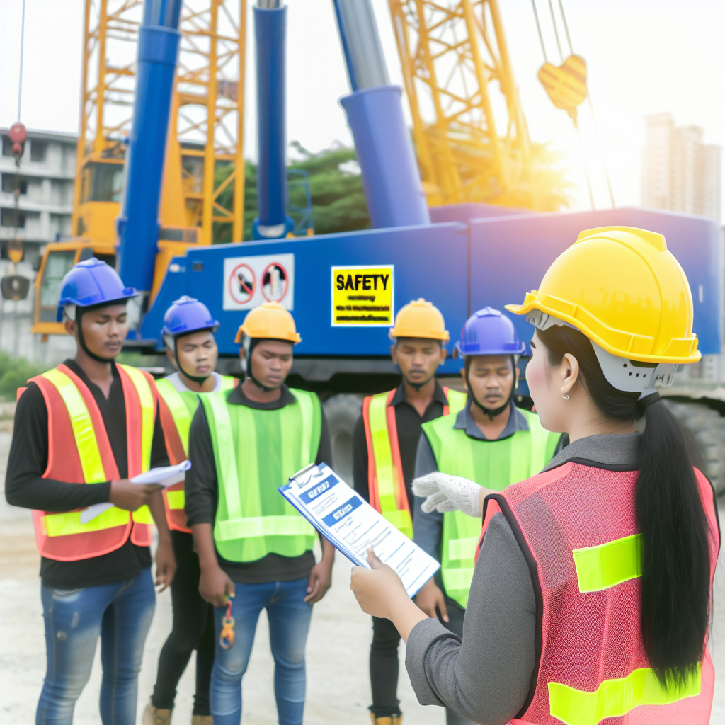 Kranausbildung: Sicherheitsschulung für effizientes, unfallfreies Arbeiten.