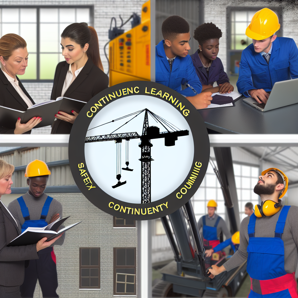 Kran-Schulung: Arbeitssicherheit, Technologie, Effizienz, Weiterbildung, Produktivität.